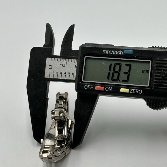 Guess Watch Women Black Dial Crystal Bezel Untested Sold AS IS - Picture 10 of 13